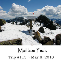 Trip 115 Mailbox Peak 05-08-10