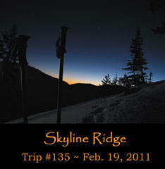 Trip 135 Skyline Ridge 02-19-2011