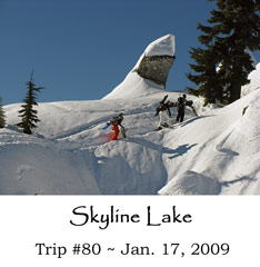 Trip 80 Skyline Lake 1-17-09
