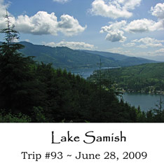 Trip 93 Lake Samish 06-28-09